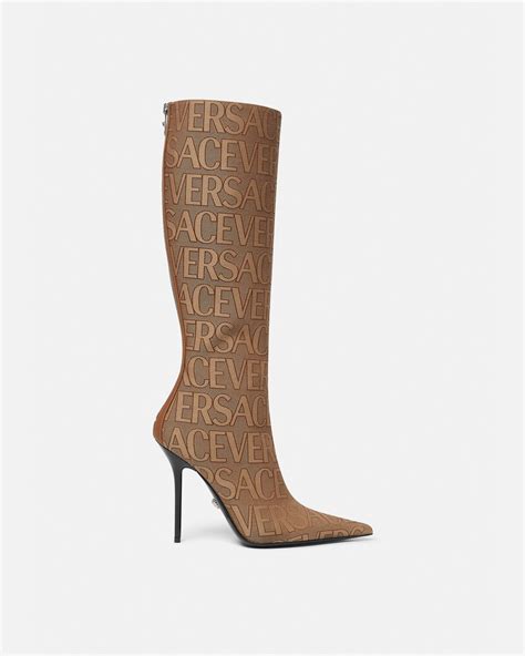 versace bootys nieten|Versace Designer Boots for Women .